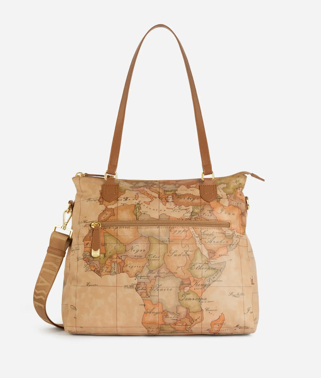 Borsa Shopping Geo Soft Doppia Portabilità