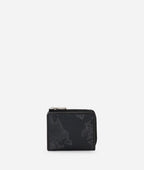 Portafoglio Zip Around Piccolo Geo Black