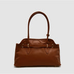 BOLD - Borsa a spalla in Pelle Sauvage - Cuoio - MIDMAIND™ | BRAND