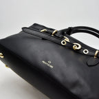 BOLD - Borsa a spalla in Pelle Sauvage - Nero - MIDMAIND™ | BRAND