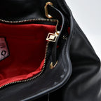 BOLD - Borsa a spalla in Pelle Sauvage - Nero - MIDMAIND™ | BRAND