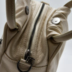 Borsa a Mano Compatta in Pelle | PETITE S