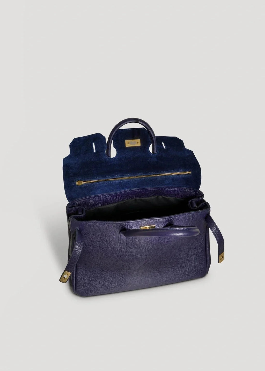 Borsa a Mano in Pelle Martellata | MONARCH - MIDMAIND™ | BRAND