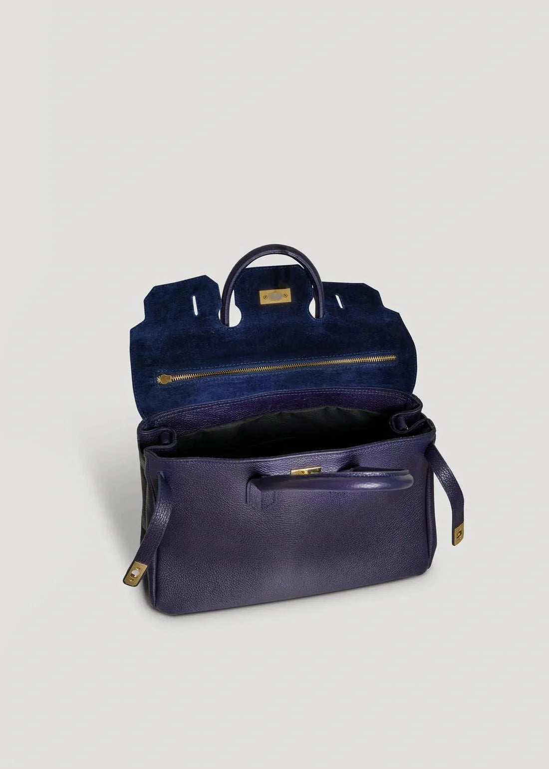 Borsa a Mano in Pelle Martellata | MONARCH - MIDMAIND™ | BRAND