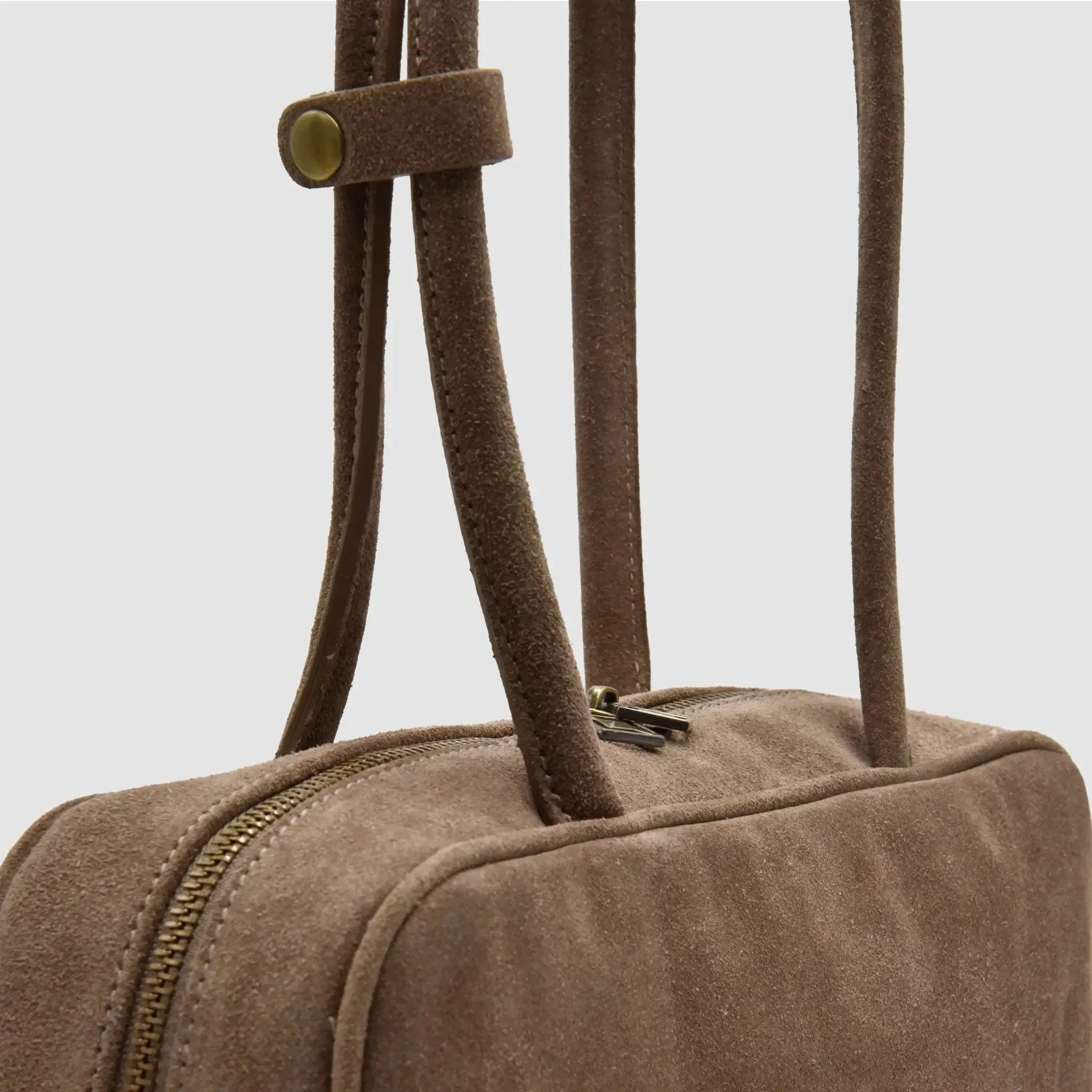 Borsa a Spalla in Pelle Suede | SKIN S - MIDMAIND™ | BRAND