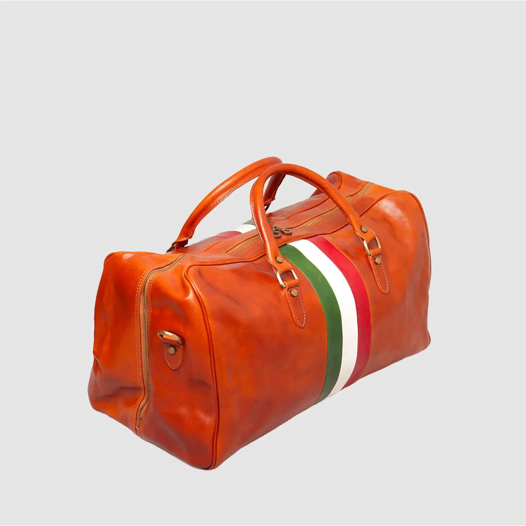 Borsone da Viaggio Grande in Vera Pelle Made in Italy | MONEY BAG L - MIDMAIND™ | BRAND