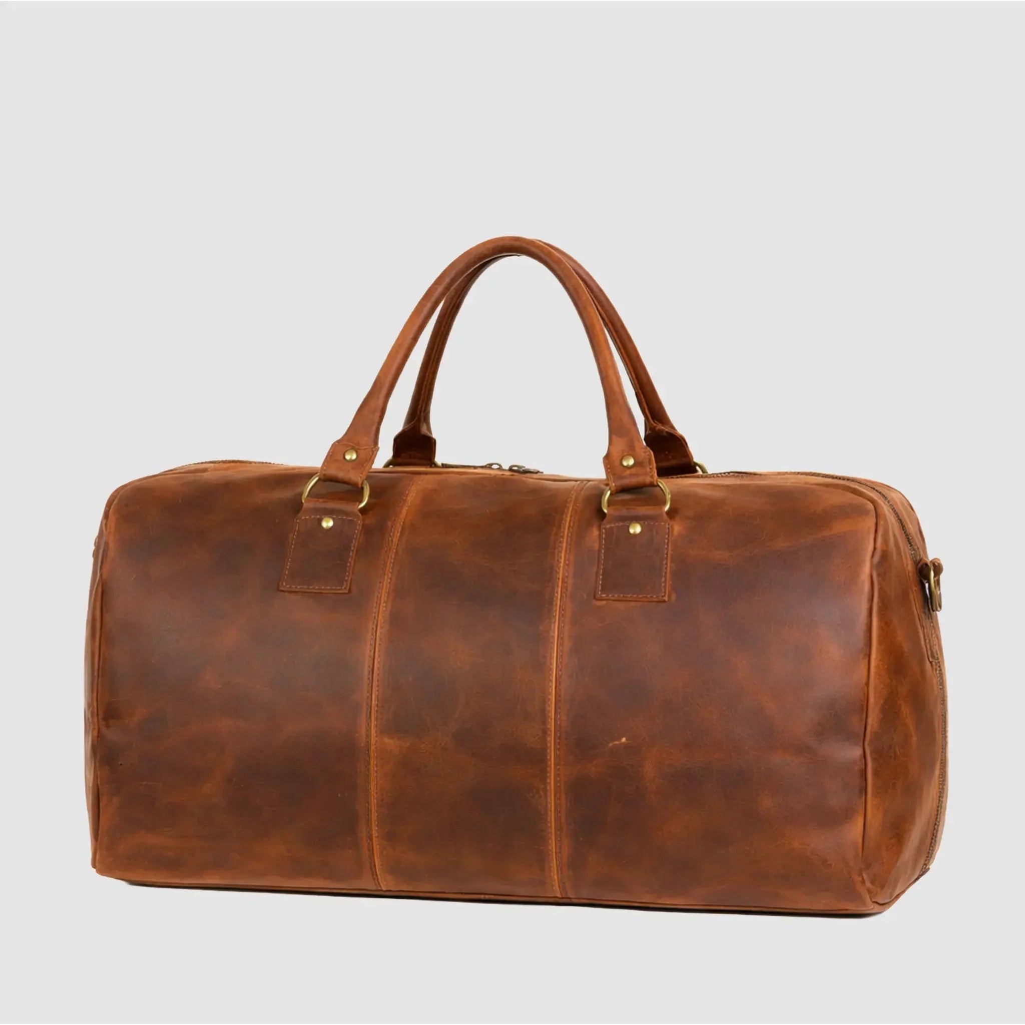 Borsone da Viaggio Grande in Vera Pelle Made in Italy | MONEY BAG L - MIDMAIND™ | BRAND