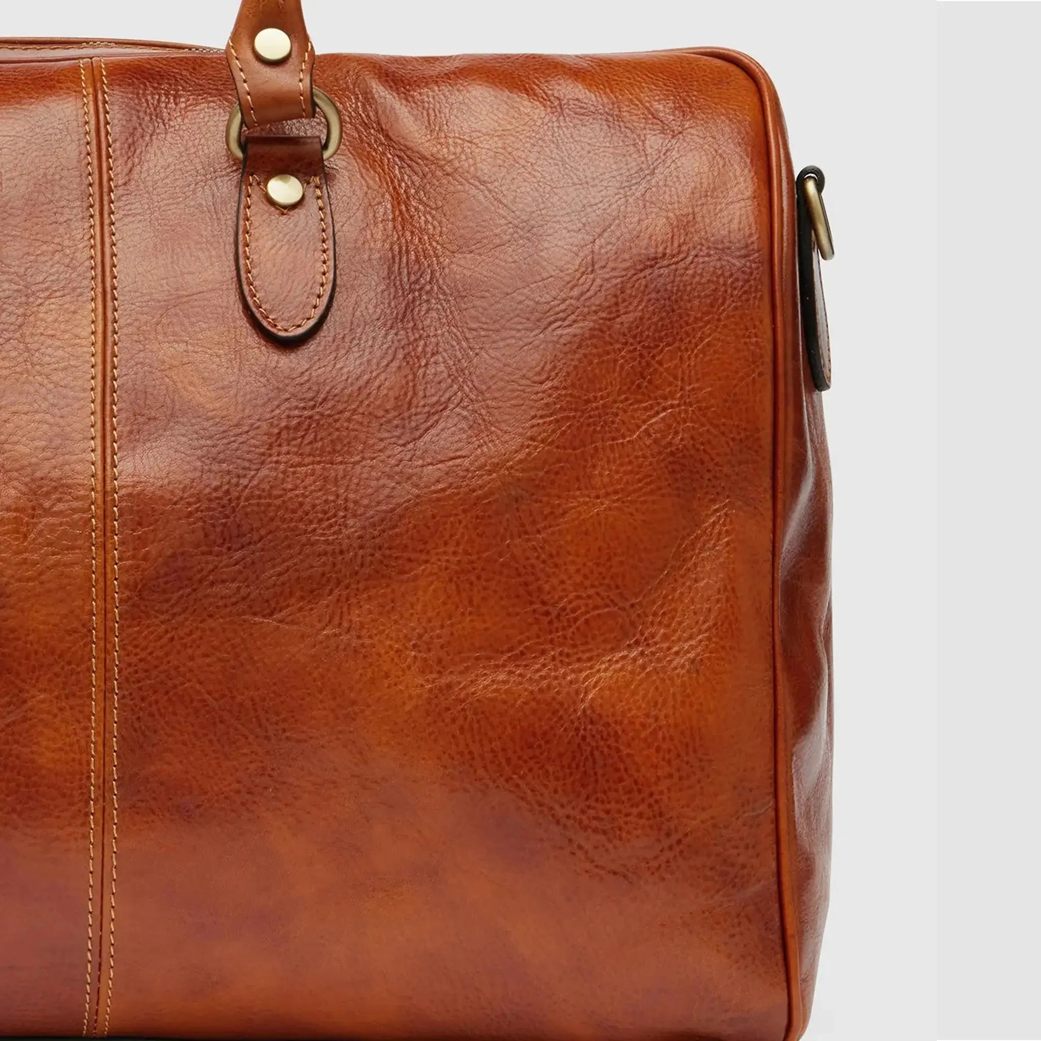 Borsone da Viaggio Grande in Vera Pelle Made in Italy | MONEY BAG L - MIDMAIND™ | BRAND