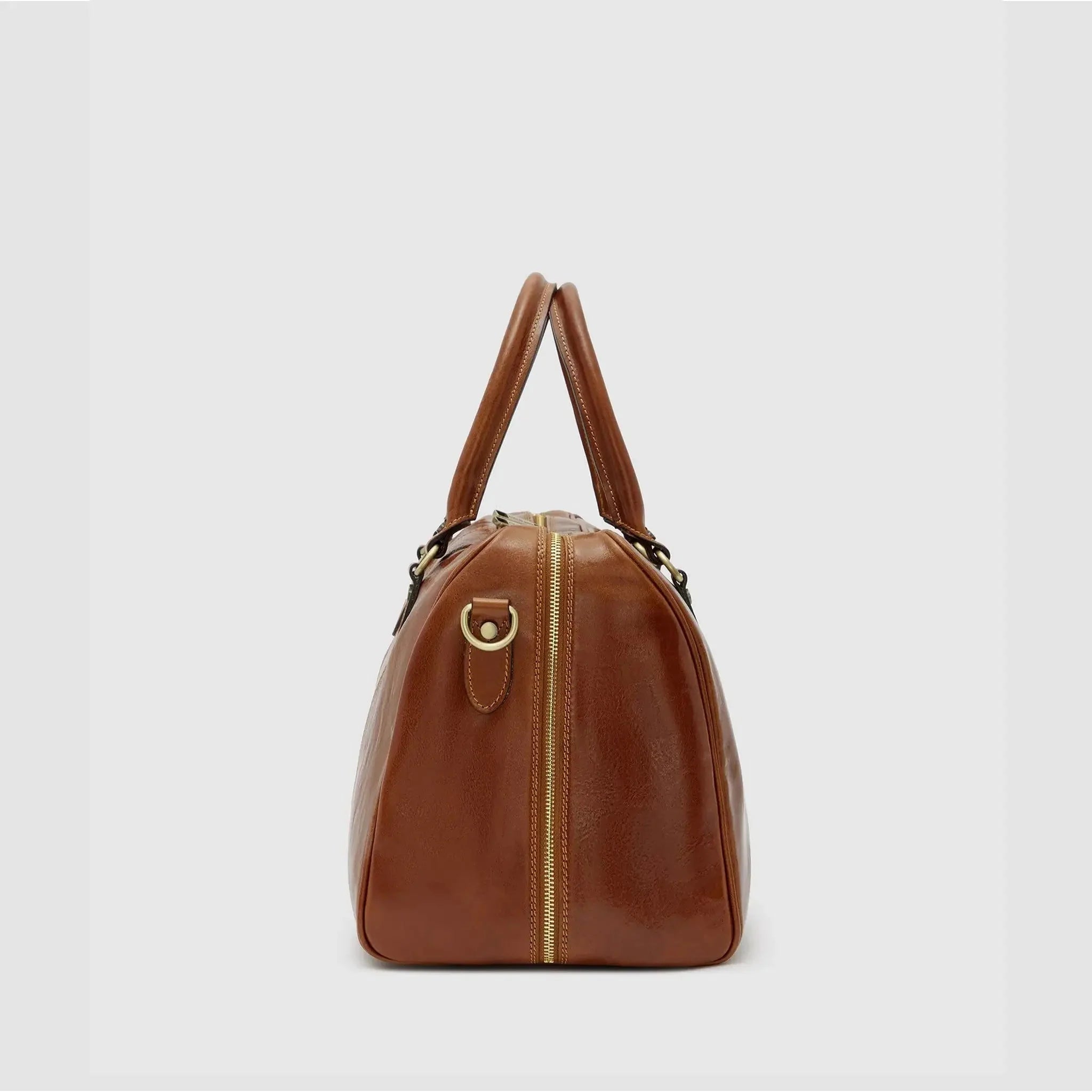 Borsone da Viaggio Medio in Vera Pelle Made in Italy | MONEY BAG M - MIDMAIND™ | BRAND