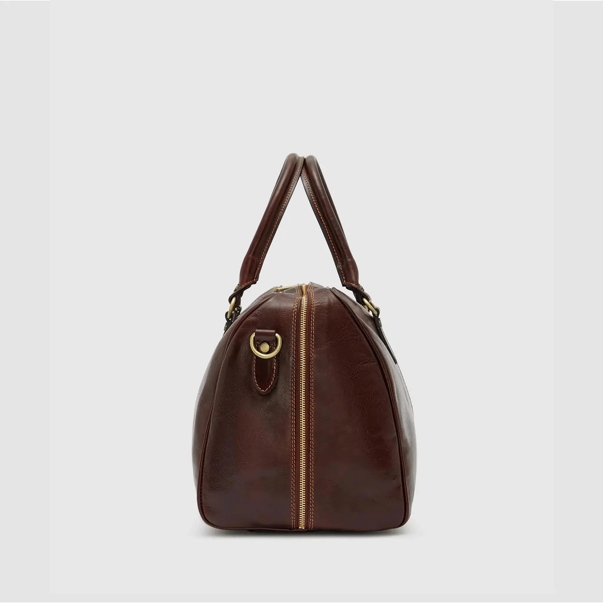 Borsone da Viaggio Medio in Vera Pelle Made in Italy | MONEY BAG M - MIDMAIND™ | BRAND