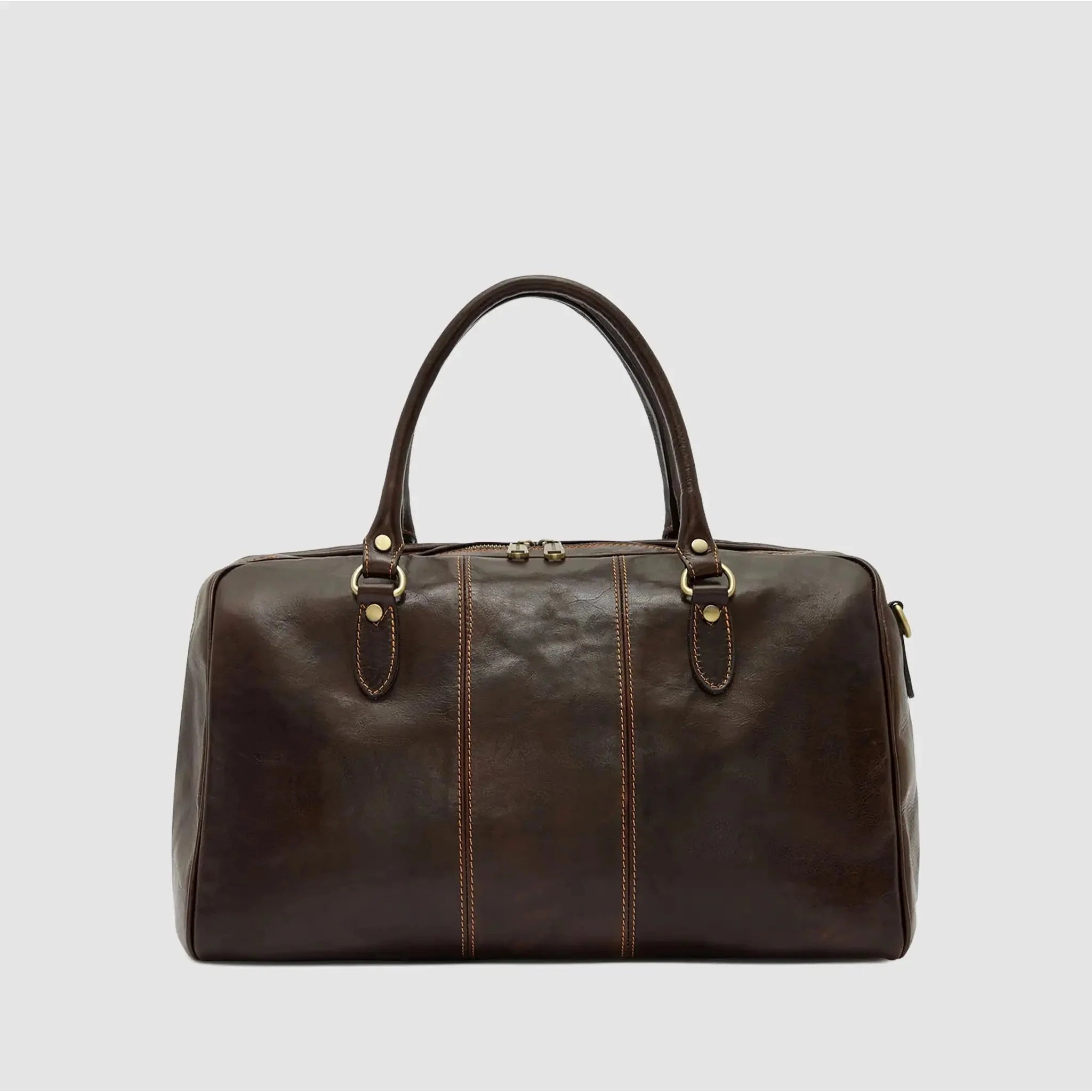 Borsone da Viaggio Medio in Vera Pelle Made in Italy | MONEY BAG M - MIDMAIND™ | BRAND