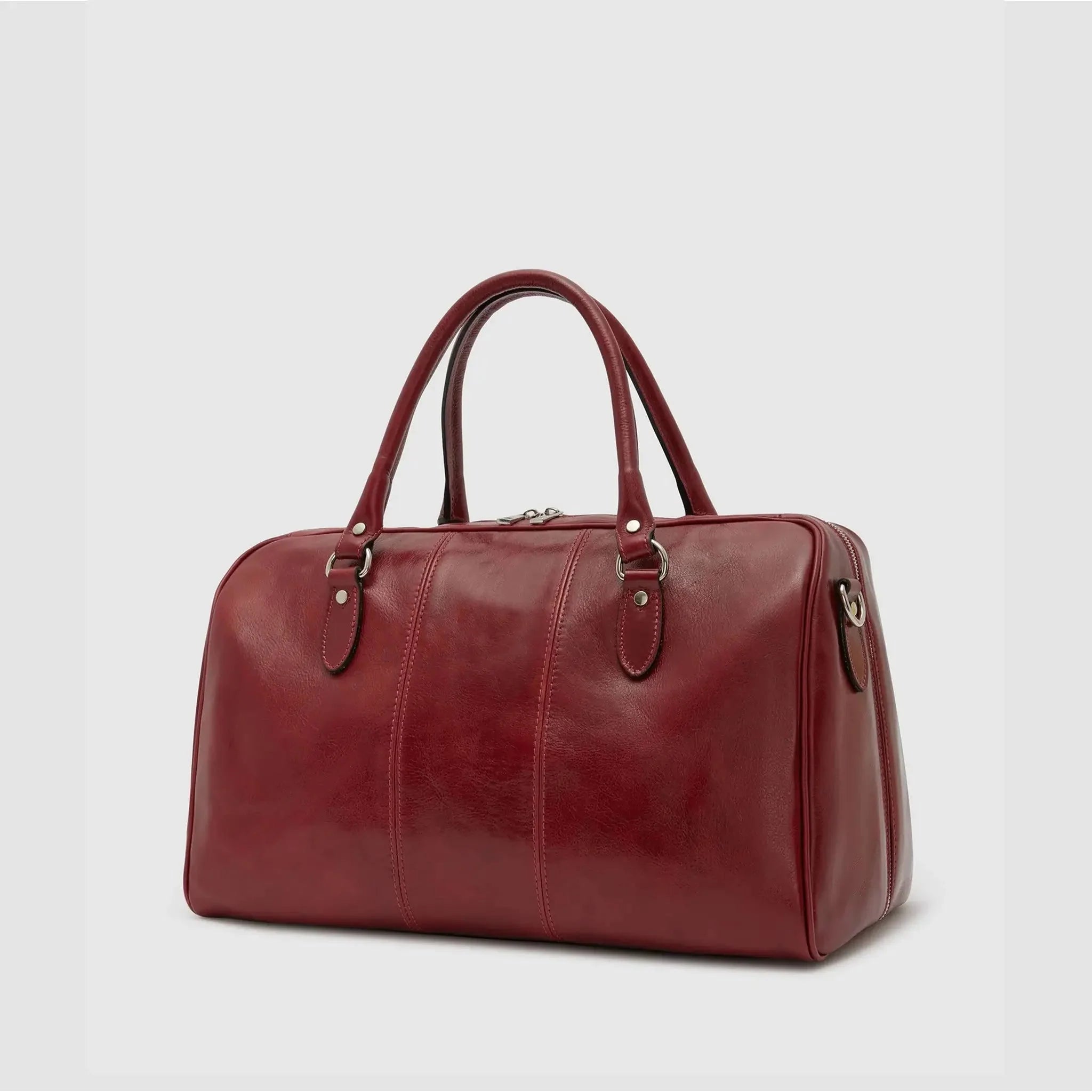 Borsone da Viaggio Medio in Vera Pelle Made in Italy | MONEY BAG M - MIDMAIND™ | BRAND