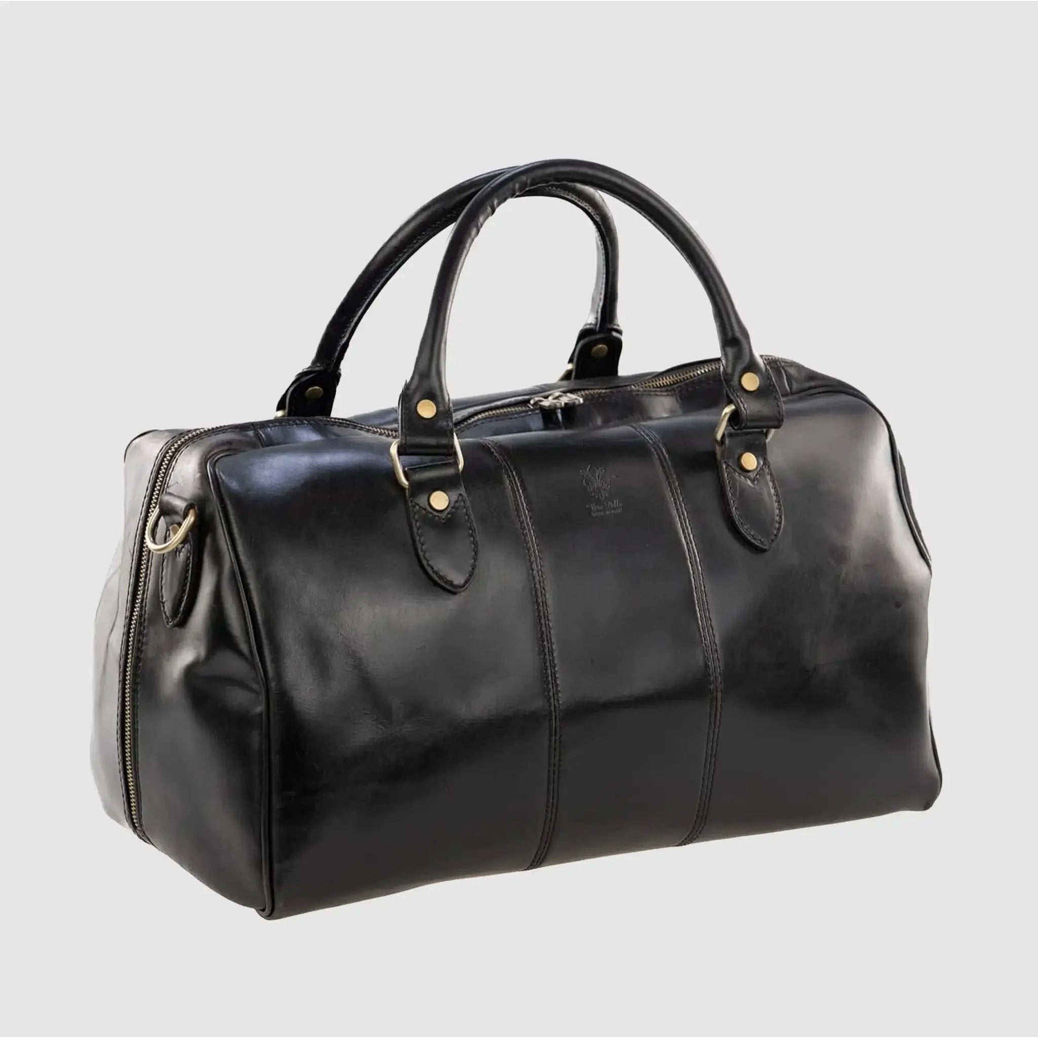 Borsone da Viaggio Medio in Vera Pelle Made in Italy | MONEY BAG M - MIDMAIND™ | BRAND