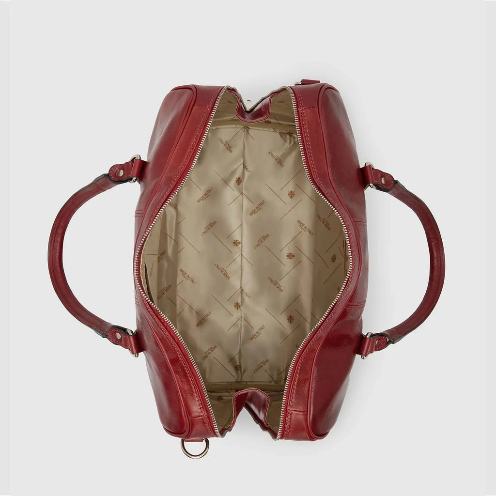 Borsone da Viaggio Medio in Vera Pelle Made in Italy | MONEY BAG M - MIDMAIND™ | BRAND