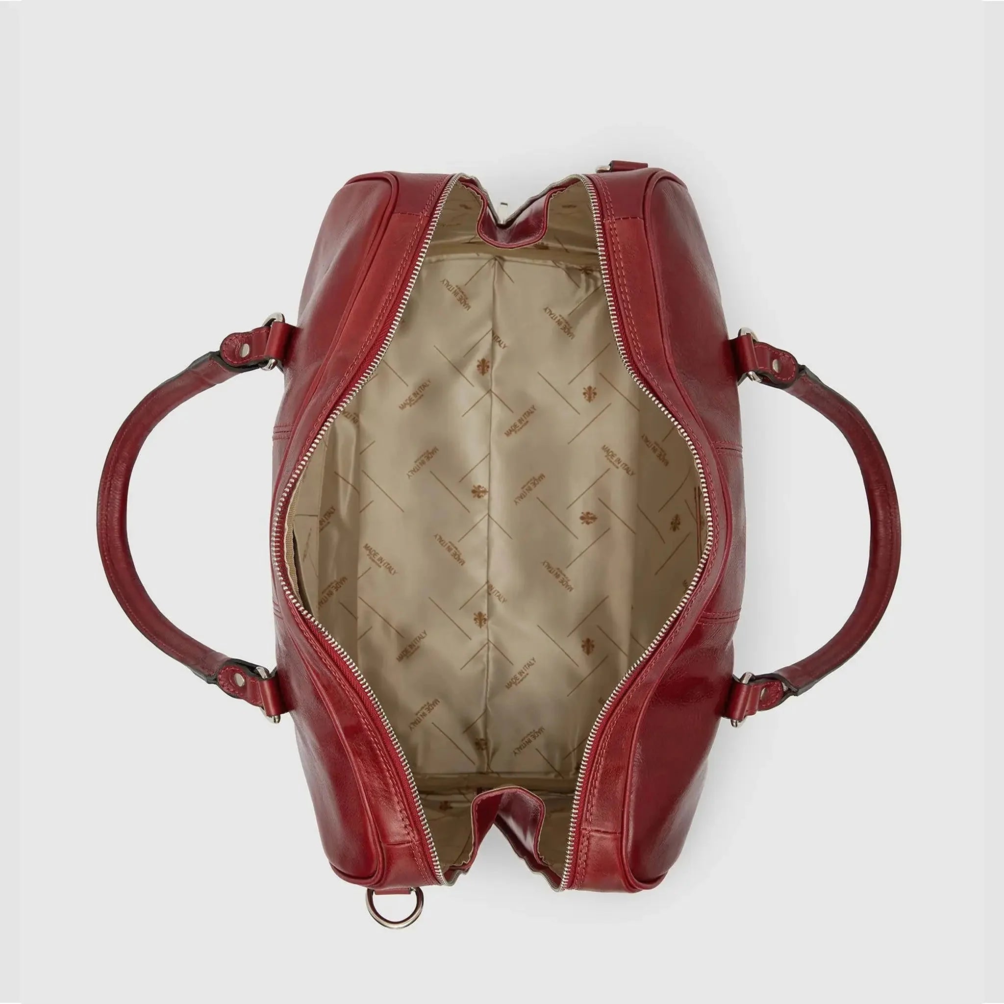 Borsone da Viaggio Medio in Vera Pelle Made in Italy | MONEY BAG M - MIDMAIND™ | BRAND