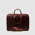 Cartella da Lavoro in Cuoio Pieno Fiore Made in Italy | BUSINESS FOLDER - MIDMAIND™ | BRAND