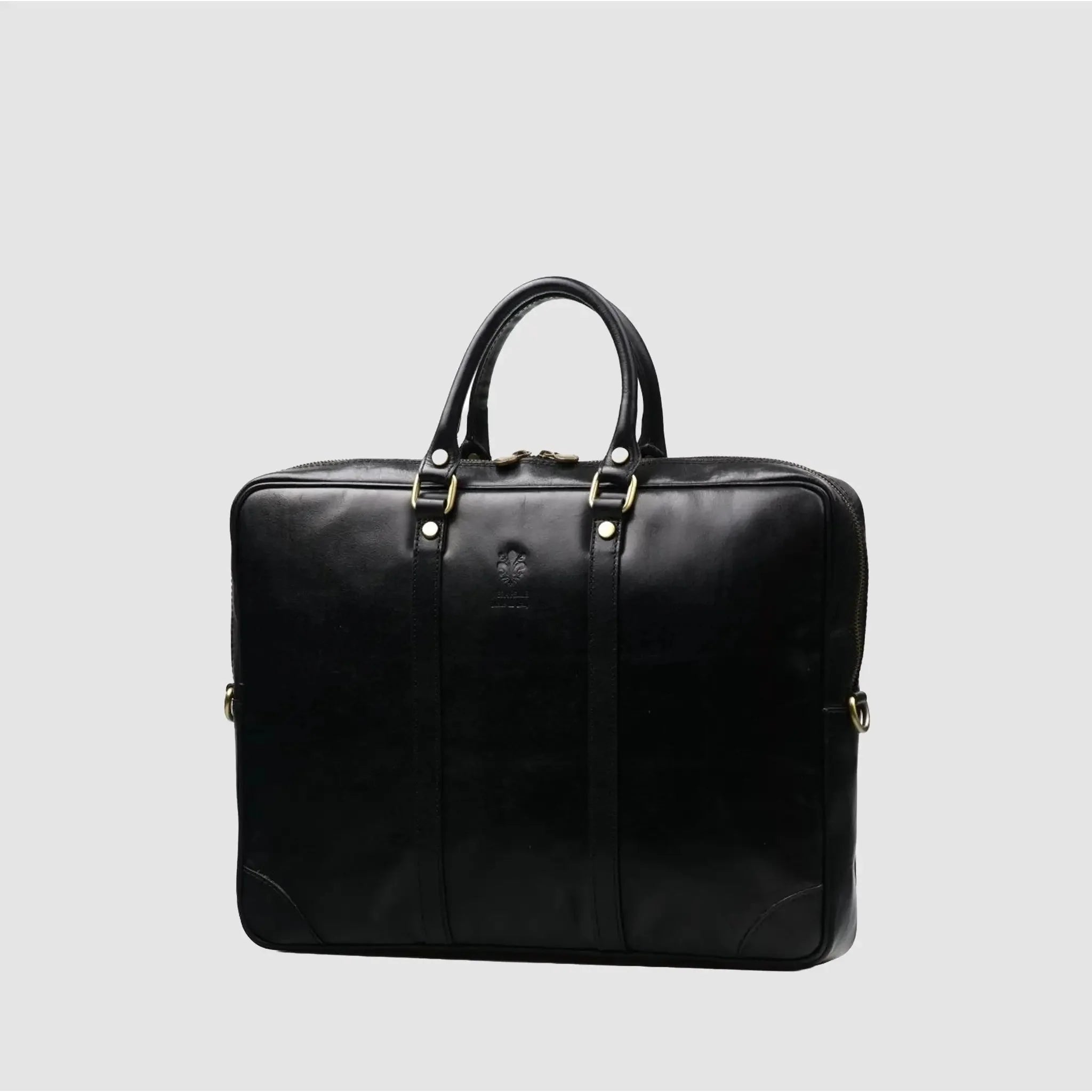 Cartella da Lavoro in Cuoio Pieno Fiore Made in Italy | BUSINESS FOLDER - MIDMAIND™ | BRAND