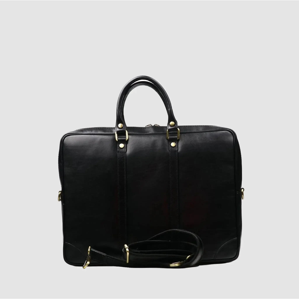 Cartella da Lavoro in Cuoio Pieno Fiore Made in Italy | BUSINESS FOLDER - MIDMAIND™ | BRAND