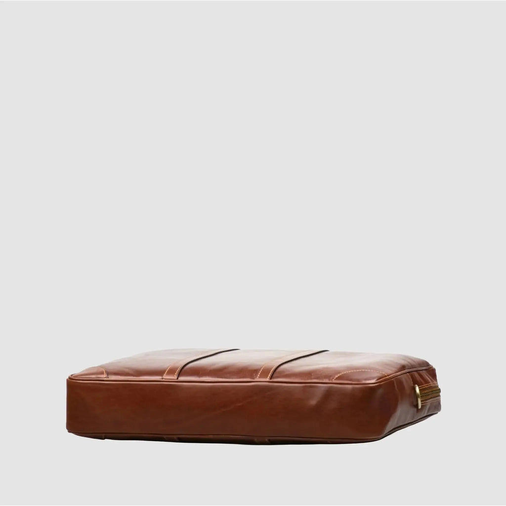 Cartella da Lavoro in Cuoio Pieno Fiore Made in Italy | BUSINESS FOLDER - MIDMAIND™ | BRAND