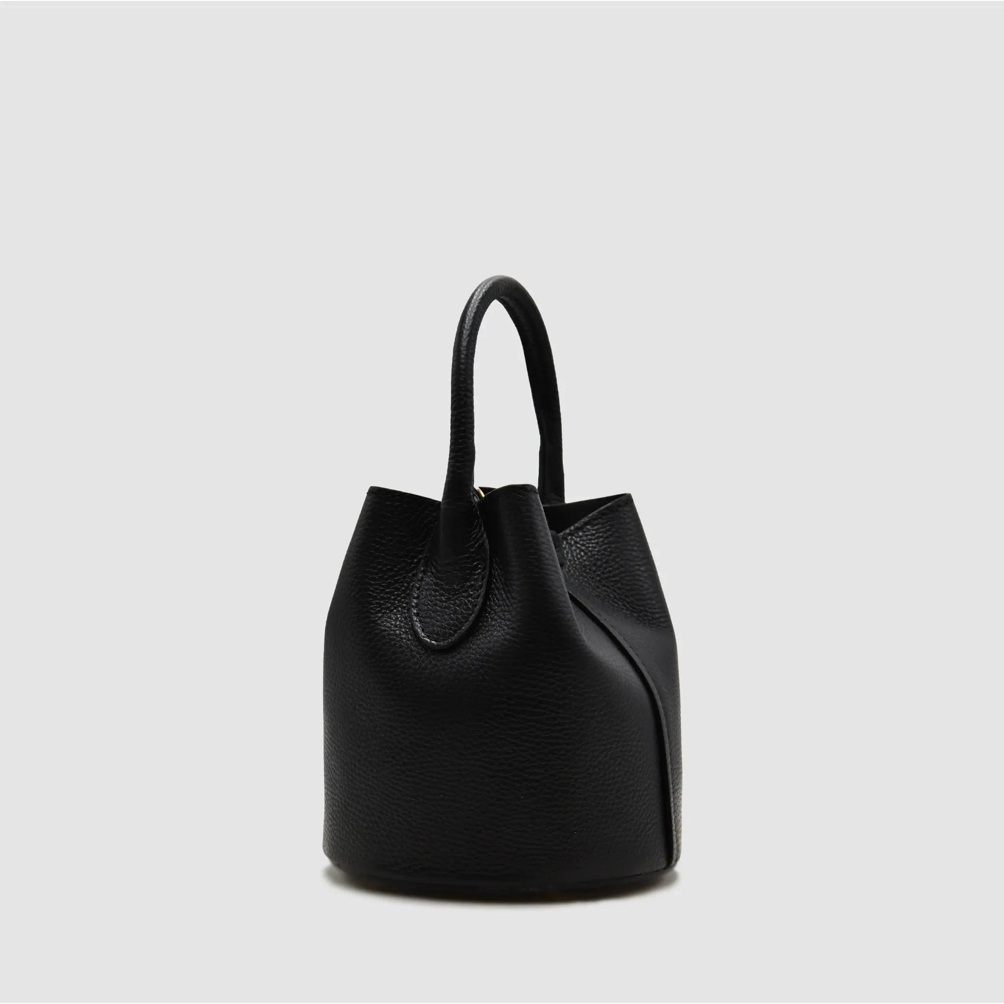 CLAP - Secchiello in Pelle - NERO - MIDMAIND™ | BRAND