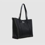 DOLLARO STRIPE - Shopper in pelle - NERO - MIDMAIND™ | BRAND