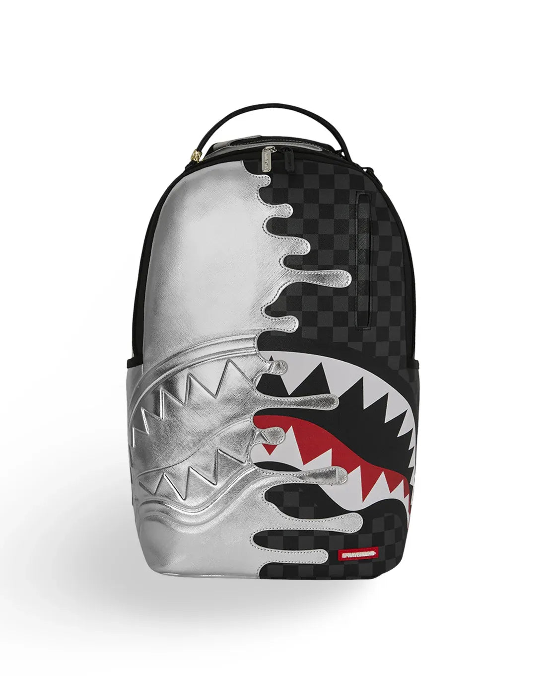 Zaino Silver Side Drip Black Check | DLXSV