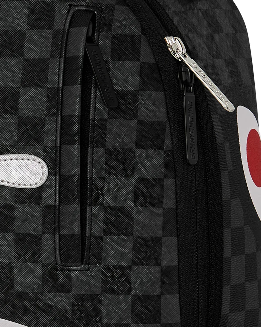 Zaino Silver Side Drip Black Check | DLXSV