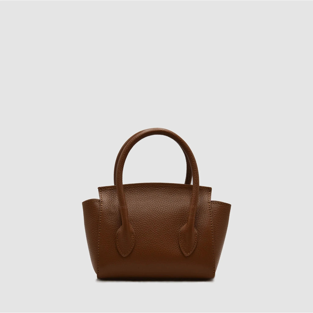 FLAKE - Borsa a mano in Pelle - CUOIO - MIDMAIND™ | BRAND