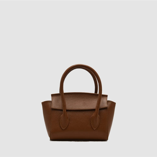 FLAKE - Borsa a mano in Pelle - CUOIO - MIDMAIND™ | BRAND