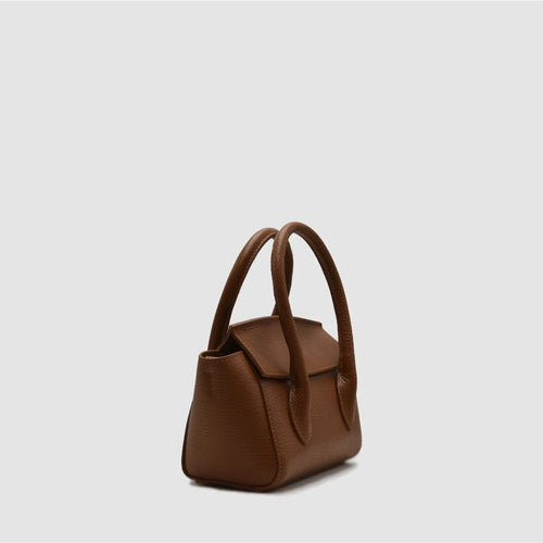 FLAKE - Borsa a mano in Pelle - CUOIO - MIDMAIND™ | BRAND
