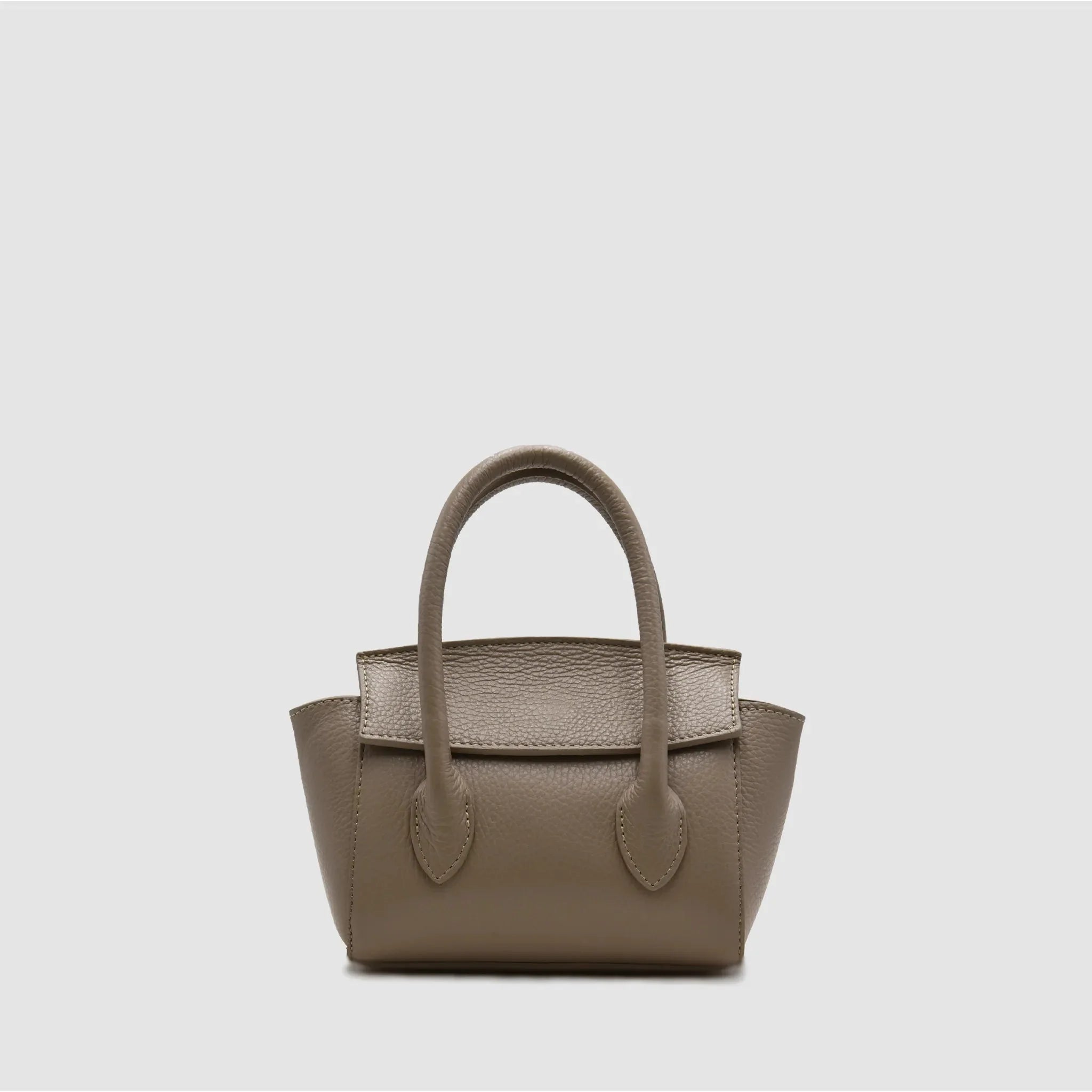 FLAKE - Borsa a mano in Pelle - TAUPE - MIDMAIND™ | BRAND