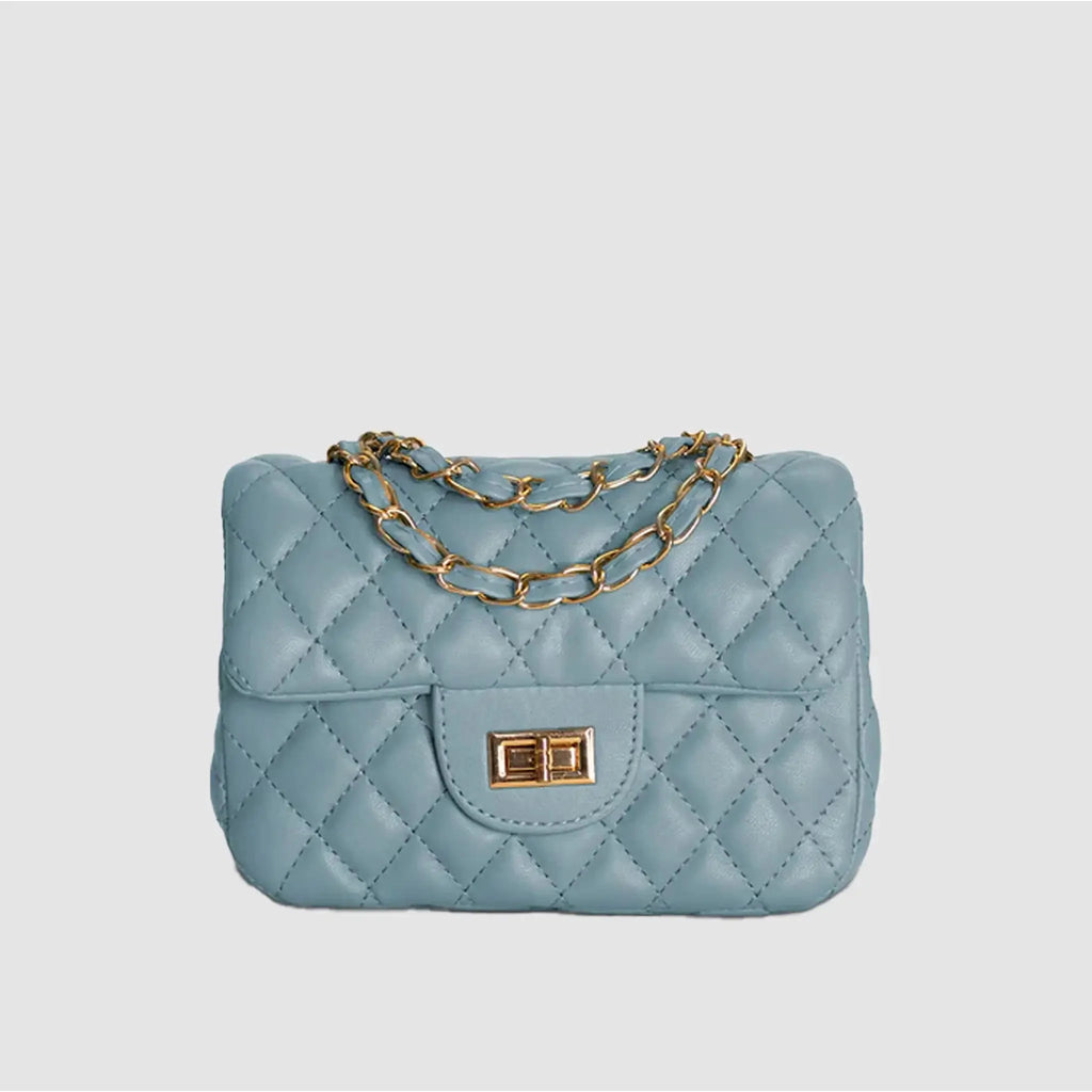 LINEA.7 - Borsa trapuntata a spalla piccola - ROSA ANTICO - MIDMAIND™ | BRAND
