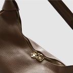 MIDMOON - Borsa a spalla hobo in pelle - ROSA ANTICO - MIDMAIND™ | BRAND