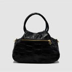 PETITE M - Borsa a mano in Pelle Cocco - NERO - MIDMAIND™ | BRAND