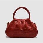 PETITE M - Borsa a mano in Pelle Cocco - ROSSO - MIDMAIND™ | BRAND