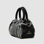 PETITE M - Borsa a mano in Pelle & Jeans - RIPPED - MIDMAIND™ | BRAND