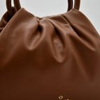 PETITE M - Borsa a mano in Pelle Sauvage - CUOIO - MIDMAIND™ | BRAND