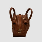 PETITE M - Borsa a mano in Pelle Sauvage - CUOIO - MIDMAIND™ | BRAND