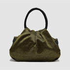 Borsa a Mano Media in Pelle e Jeans | PETITE M