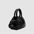 PETITE S - Borsa a mano in Pelle Cocco - NERO - MIDMAIND™ | BRAND