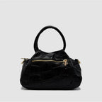 PETITE S - Borsa a mano in Pelle Cocco - NERO - MIDMAIND™ | BRAND