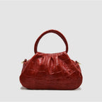 PETITE S - Borsa a mano in Pelle Cocco - ROSSO - MIDMAIND™ | BRAND