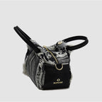 PETITE S - Borsa a mano in Pelle & Jeans - RIPPED - MIDMAIND™ | BRAND