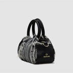 PETITE S - Borsa a mano in Pelle & Jeans - RIPPED - MIDMAIND™ | BRAND