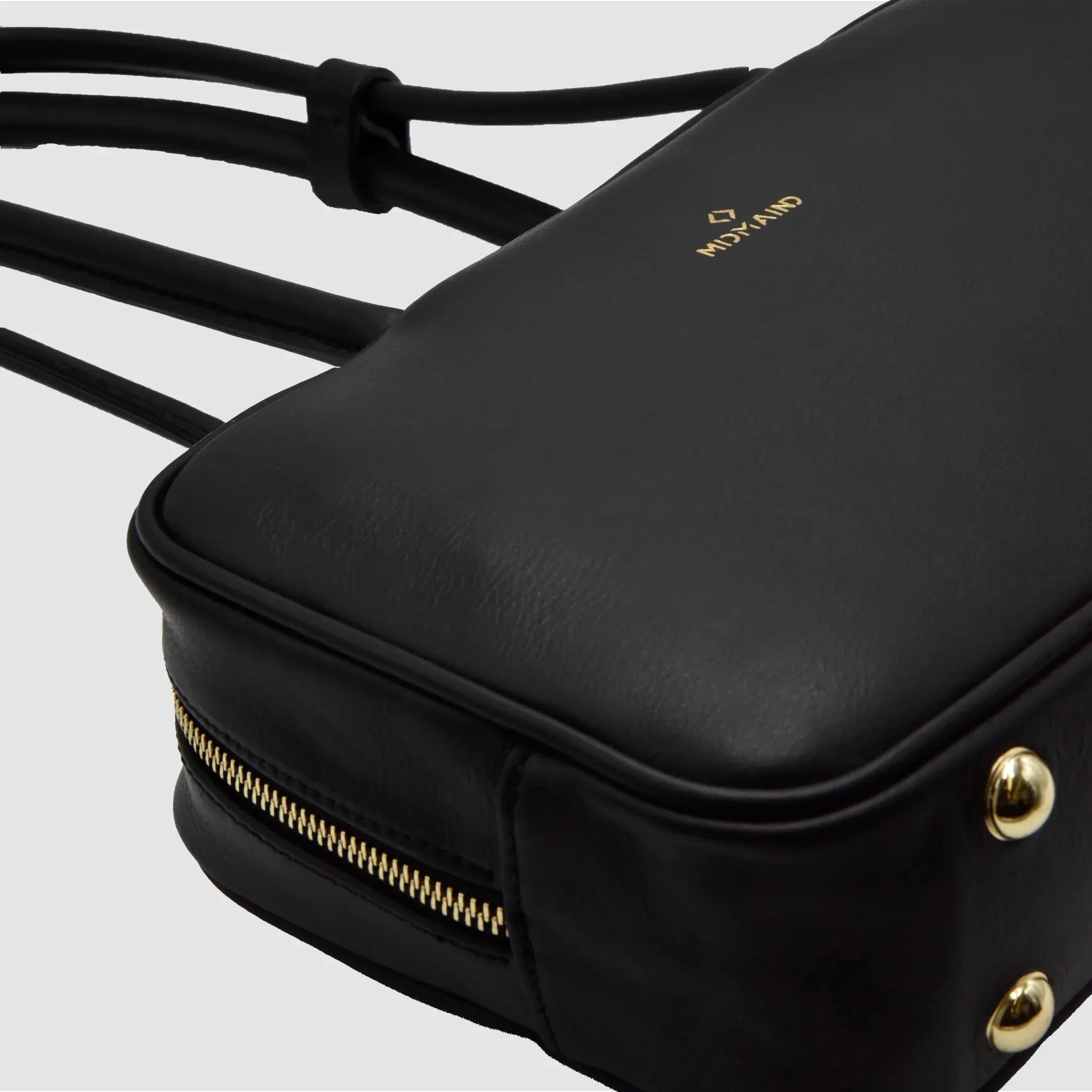 SKIN S - Borsa a mano in Pelle Sauvage - Nero - MIDMAIND™ | BRAND