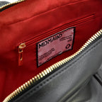 SKIN S - Borsa a mano in Pelle Sauvage - Nero - MIDMAIND™ | BRAND