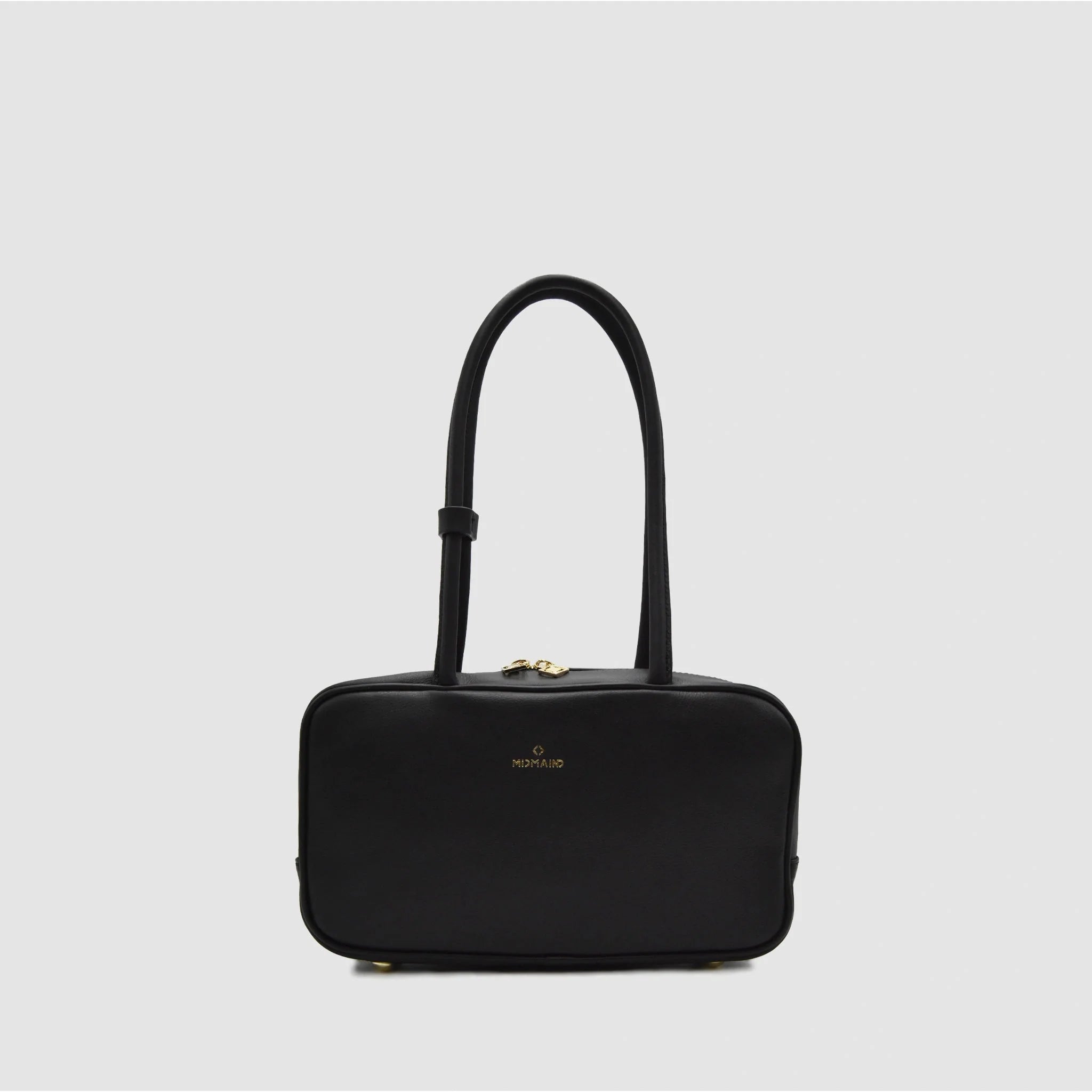 SKIN S - Borsa a mano in Pelle Sauvage - Nero - MIDMAIND™ | BRAND