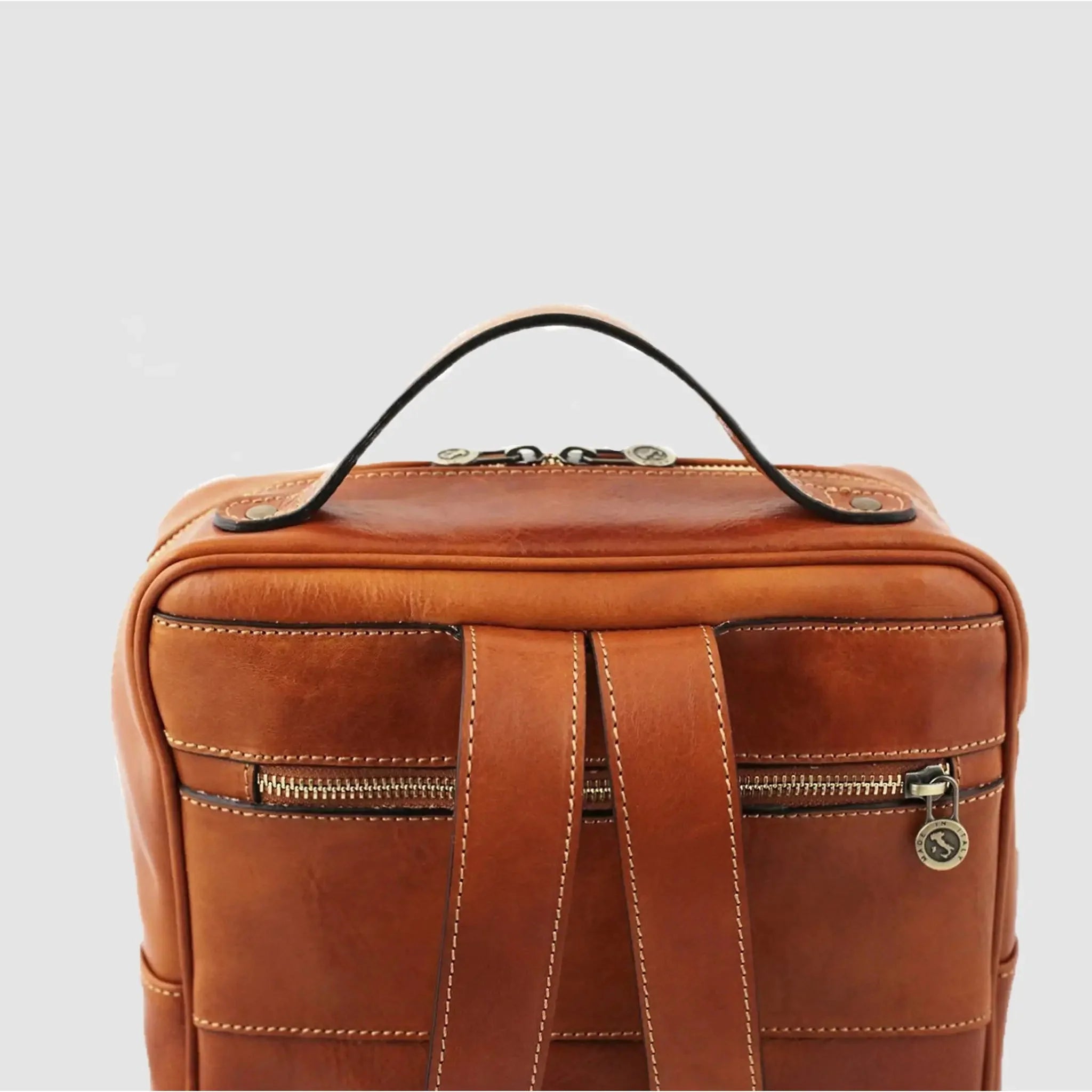 Zaino in Cuoio Porta PC Made in Italy | BUSINESS PACK - MIDMAIND™ | BRAND