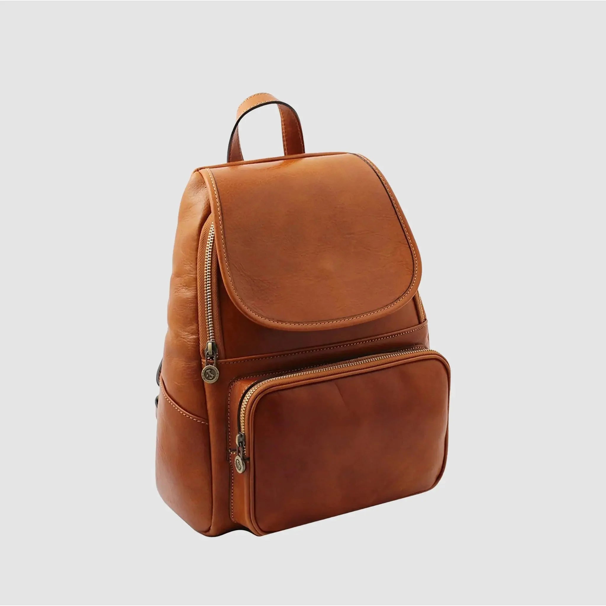 Zaino in Vera Pelle Pieno Fiore Made in Italy | DAILY PACK - MIDMAIND™ | BRAND