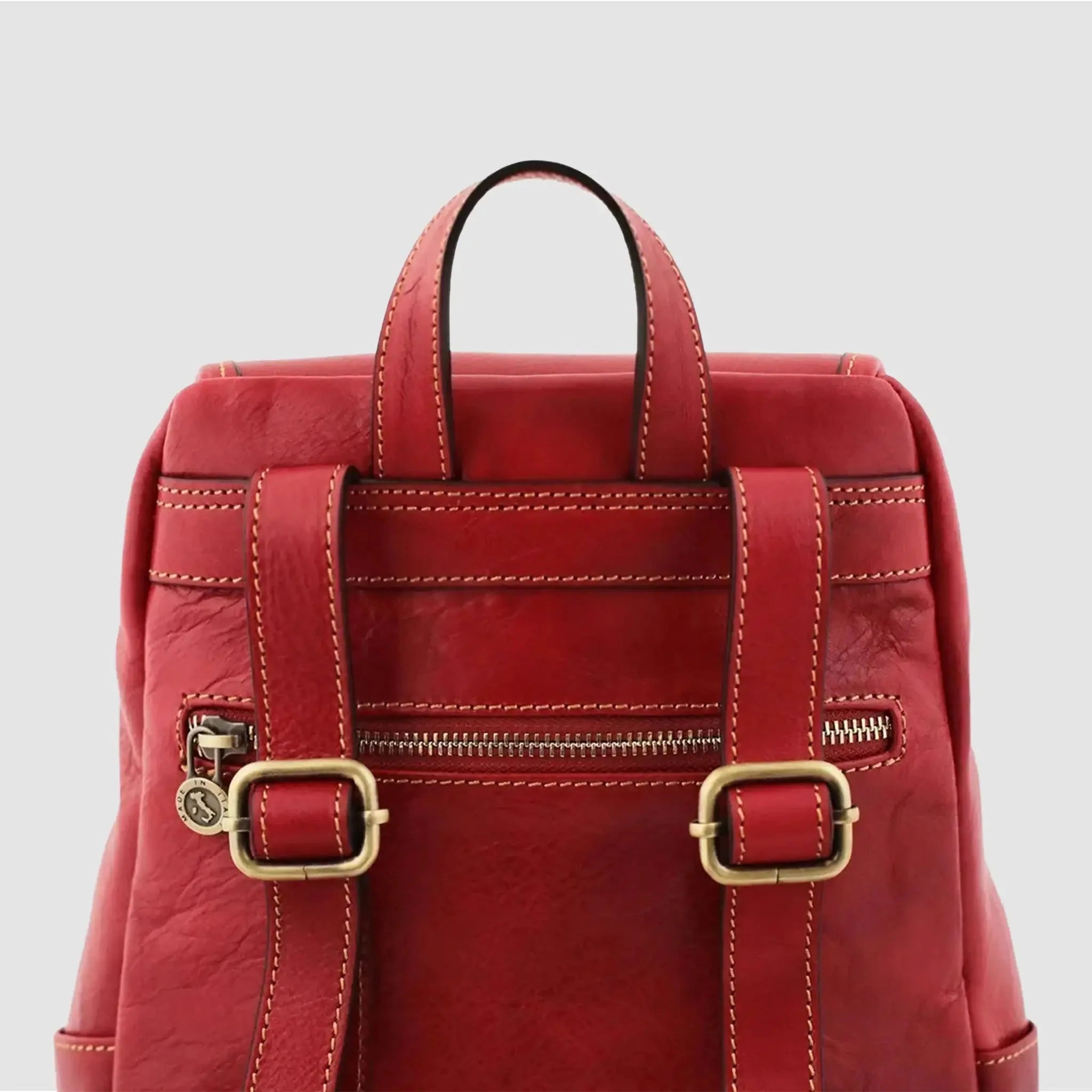 Zaino in Vera Pelle Pieno Fiore Made in Italy | DAILY PACK - MIDMAIND™ | BRAND